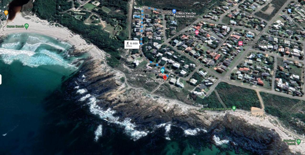 Mountain And Sea Cottage Hermanus Exteriér fotografie