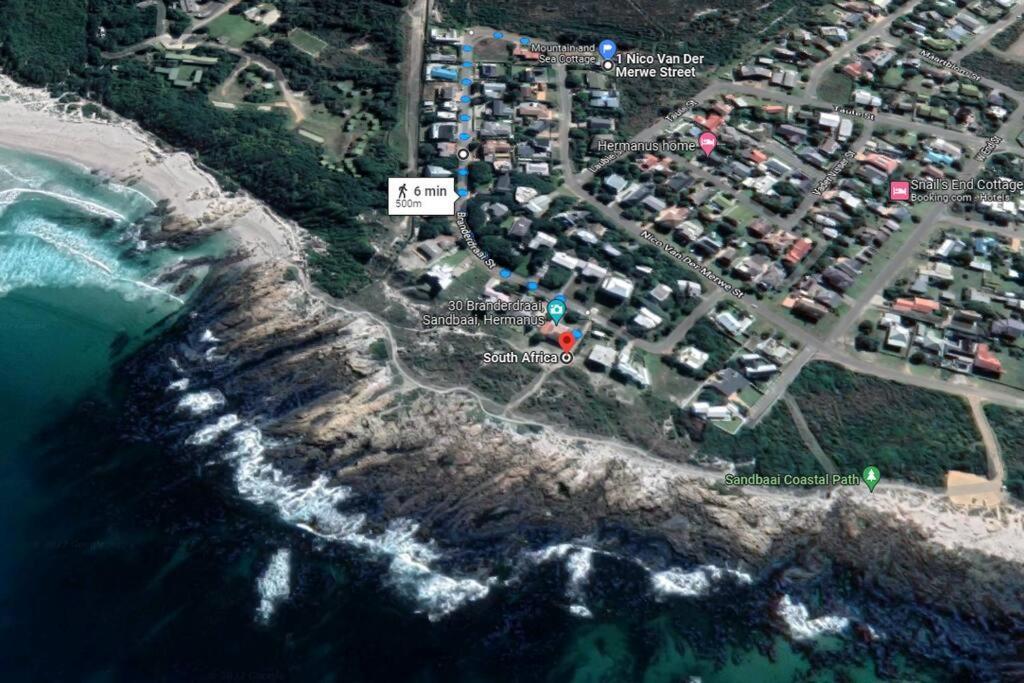Mountain And Sea Cottage Hermanus Exteriér fotografie